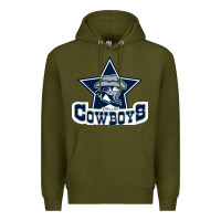 Army Green the cowboys football Premium Hoodie - linhVisuals