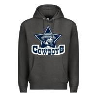 Charcoal Heather the cowboys football Premium Hoodie - linhVisuals