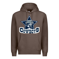 Coffee the cowboys football Premium Hoodie - linhVisuals