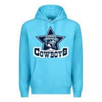 Ocean Blue the cowboys football Premium Hoodie - linhVisuals
