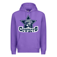 Purple the cowboys football Premium Hoodie - linhVisuals