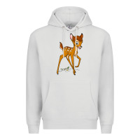 Dove Grey bambi Premium Hoodie - linhVisuals