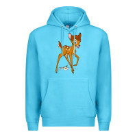 Ocean Blue bambi Premium Hoodie - linhVisuals