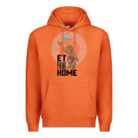 Carrot e.t. phone home spaceship flying away premium t shirt Premium Hoodie - linhVisuals