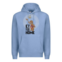 Colony Blue e.t. phone home spaceship flying away premium t shirt Premium Hoodie - linhVisuals