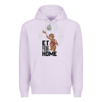 Lilac e.t. phone home spaceship flying away premium t shirt Premium Hoodie - linhVisuals