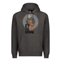 Smoke e.t. phone home spaceship flying away premium t shirt Premium Hoodie - linhVisuals