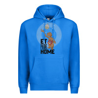 True Royal e.t. phone home spaceship flying away premium t shirt Premium Hoodie - linhVisuals