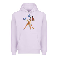 Lilac bambi Premium Hoodie - linhVisuals