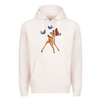 Pale Pink bambi Premium Hoodie - linhVisuals