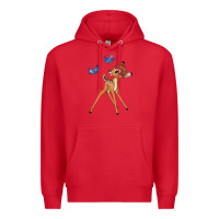 Red bambi Premium Hoodie - linhVisuals