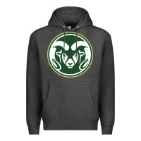 Charcoal Heather The colorado state rams Premium Hoodie - linhVisuals