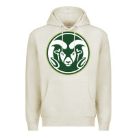 Oatmeal Heather The colorado state rams Premium Hoodie - linhVisuals