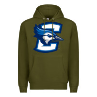 Army Green The creighton bluejays Premium Hoodie - linhVisuals