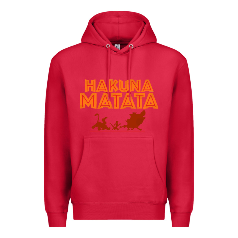 Lion King Hakuna Matata Premium Hoodie by linhVisuals | Teevron