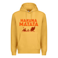 Mustard lion king hakuna matata Premium Hoodie - linhVisuals
