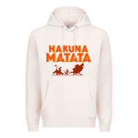 Pale Pink lion king hakuna matata Premium Hoodie - linhVisuals