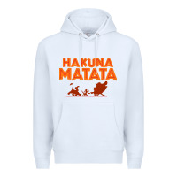 White lion king hakuna matata Premium Hoodie - linhVisuals
