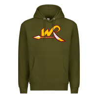 Army Green the washington clipart Premium Hoodie - linhVisuals