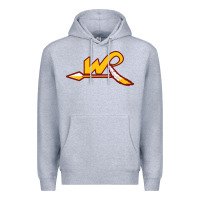 Heather Grey the washington clipart Premium Hoodie - linhVisuals