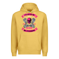 Antique Gold biker gear motorcycle gifts biker chick i ride my biker tank top Premium Hoodie - linhVisuals