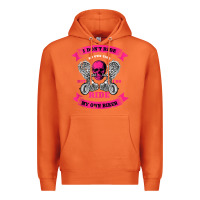 Carrot biker gear motorcycle gifts biker chick i ride my biker tank top Premium Hoodie - linhVisuals