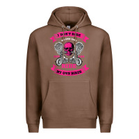 Chestnut biker gear motorcycle gifts biker chick i ride my biker tank top Premium Hoodie - linhVisuals
