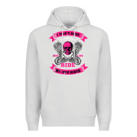 Dove Grey biker gear motorcycle gifts biker chick i ride my biker tank top Premium Hoodie - linhVisuals