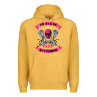 Mustard biker gear motorcycle gifts biker chick i ride my biker tank top Premium Hoodie - linhVisuals