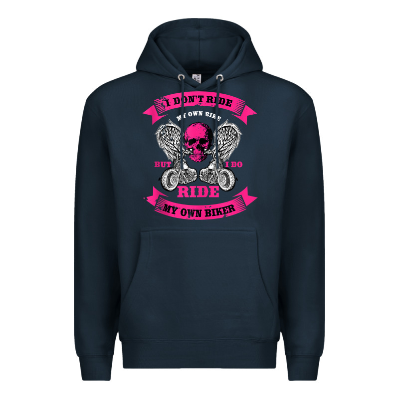 Biker Gear Motorcycle Gifts Biker Chick I Ride My Biker Tank Top Premium Hoodie by linhVisuals | Teevron