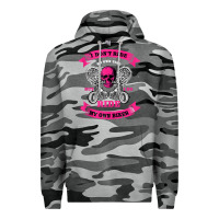 Slate Camo biker gear motorcycle gifts biker chick i ride my biker tank top Premium Hoodie - linhVisuals
