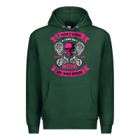 Sports Green biker gear motorcycle gifts biker chick i ride my biker tank top Premium Hoodie - linhVisuals