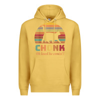 Antique Gold chonk cat scale meme retro oh lawd he comin' memes t shirt Premium Hoodie - linhVisuals