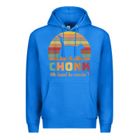 True Royal chonk cat scale meme retro oh lawd he comin' memes t shirt Premium Hoodie - linhVisuals