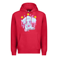Cardinal bunny pastel goth voodoo doll t shirt Premium Hoodie - linhVisuals
