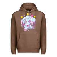 Chestnut bunny pastel goth voodoo doll t shirt Premium Hoodie - linhVisuals