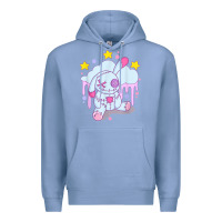 Colony Blue bunny pastel goth voodoo doll t shirt Premium Hoodie - linhVisuals