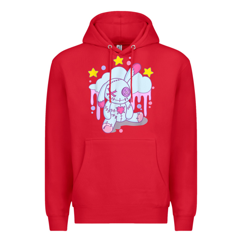 Bunny Pastel Goth Voodoo Doll T Shirt Premium Hoodie by linhVisuals | Teevron