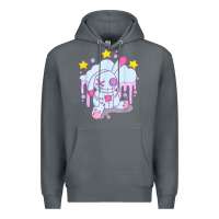 Rock bunny pastel goth voodoo doll t shirt Premium Hoodie - linhVisuals