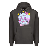 Smoke bunny pastel goth voodoo doll t shirt Premium Hoodie - linhVisuals