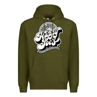 Army Green happy joes pizza Premium Hoodie - linhVisuals