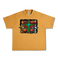 Peanut Butter cross leopard cowhide glitter serape Urban Heavy Tee - RanaPortraitStore