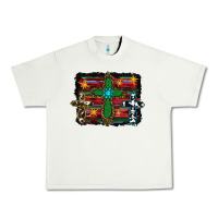Pistachio cross leopard cowhide glitter serape Urban Heavy Tee - RanaPortraitStore