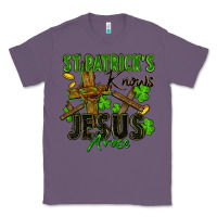 Lavender St. Patrick's knows Jesus arose Classic Tee - FaDigitalArtStudio