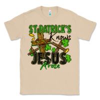 Mushroom St. Patrick's knows Jesus arose Classic Tee - FaDigitalArtStudio