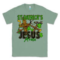 Sage St. Patrick's knows Jesus arose Classic Tee - FaDigitalArtStudio