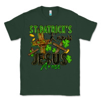 Sports Green St. Patrick's knows Jesus arose Classic Tee - FaDigitalArtStudio