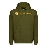 Army Green howies pizza Premium Hoodie - linhVisuals