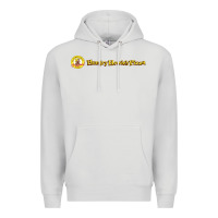 Dove Grey howies pizza Premium Hoodie - linhVisuals