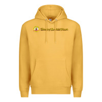 Mustard howies pizza Premium Hoodie - linhVisuals